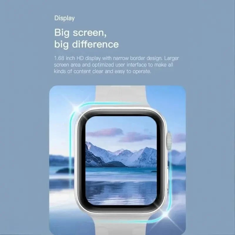 2025 New Smartwatch For Men Android IOS Phone 1.73" Screen Bluetooth Call Blood Oxygen Pressure Monitoring Smart Watch Women - Ethiomarketplace.com
