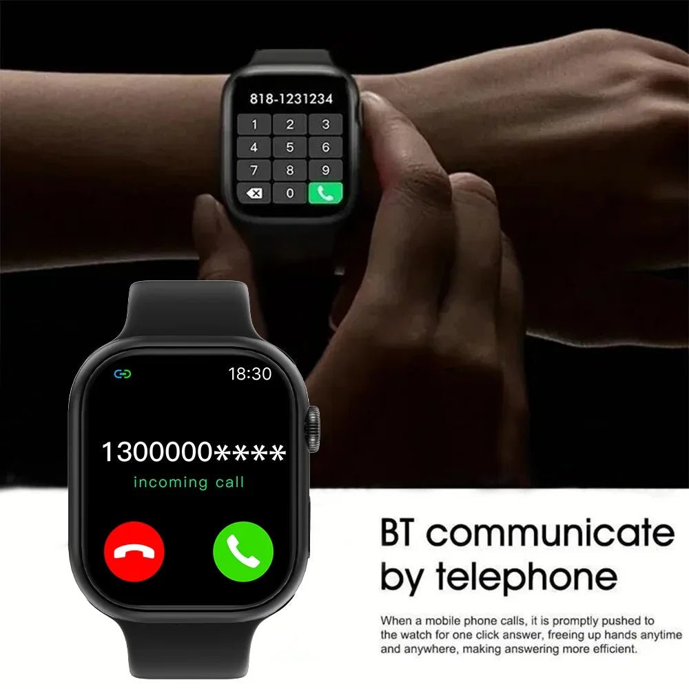 2025 New Smartwatch For Men Android IOS Phone 1.73" Screen Bluetooth Call Blood Oxygen Pressure Monitoring Smart Watch Women - Ethiomarketplace.com